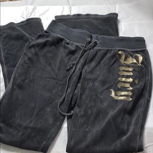 Juicy couture velour pants